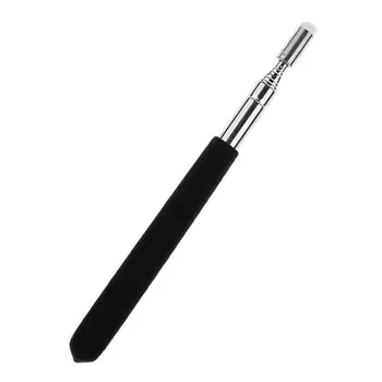 

1m Telescopic adjustable class portable whiteboard pointer (Black)