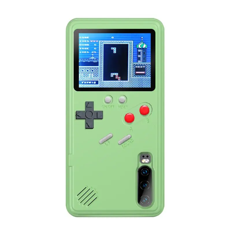 Недавно Gameboy чехол для телефона игровой консоли цветной дисплей 36 небольших игр для huawei mate 20 Pro/P20 Pro/P20/NOVE 3/P30/P30 Pro - Цвет: P30 PRO