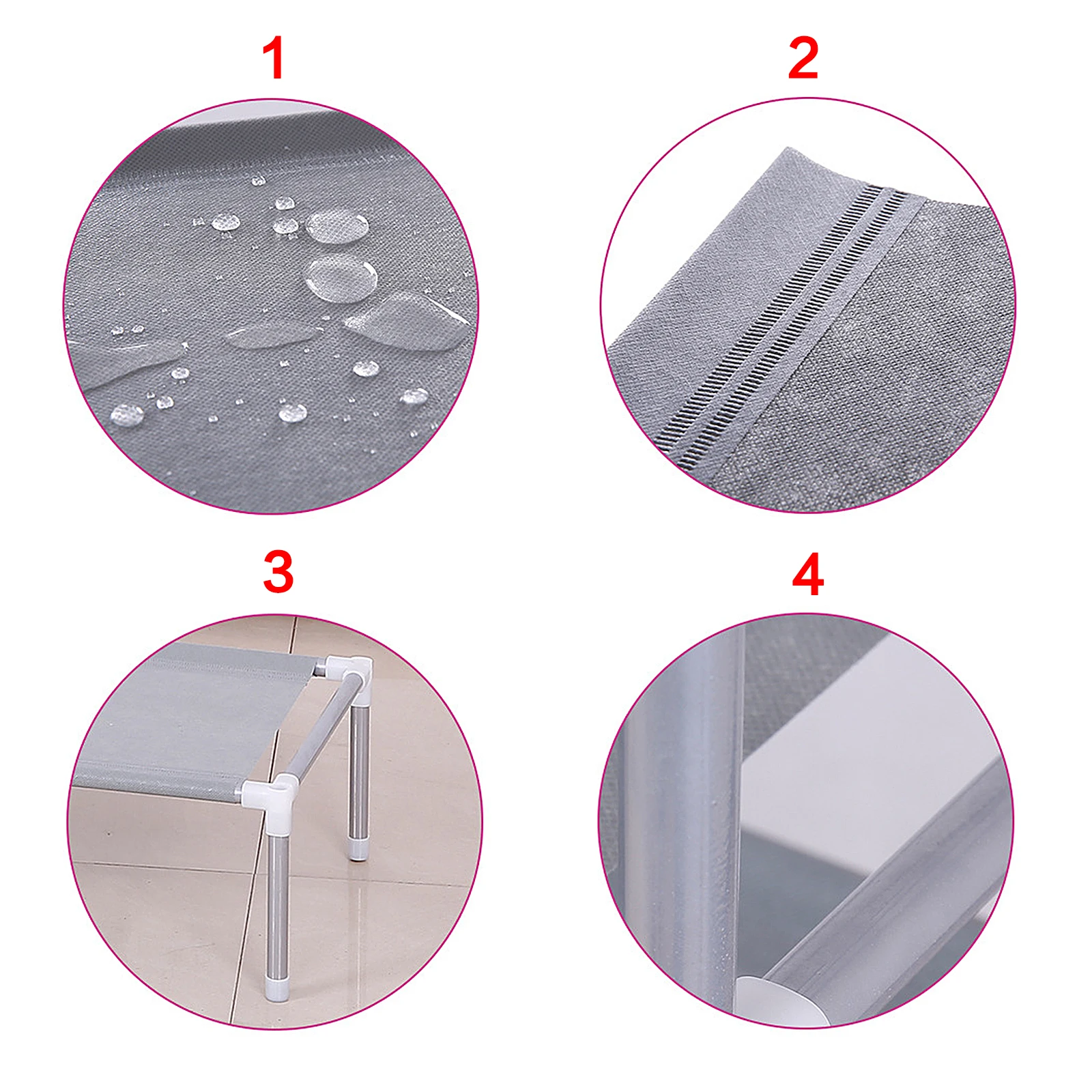 Non-Woven Large Fabric Wardrobe Portable Dust-Proof Waterproof Storage Cabinet Home Furniture Cabinets For Clothing Non-Woven Large Fabric Wardrobe Portable Dust-Proof Waterproof Storage Cabinet Home Furniture Cabinets For Clothing