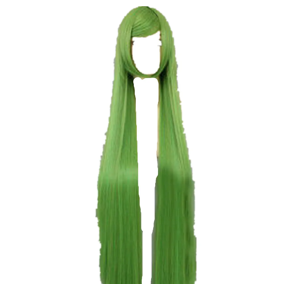 

Code Geass CC Light Grass Green 32 Long cosplay costume wig