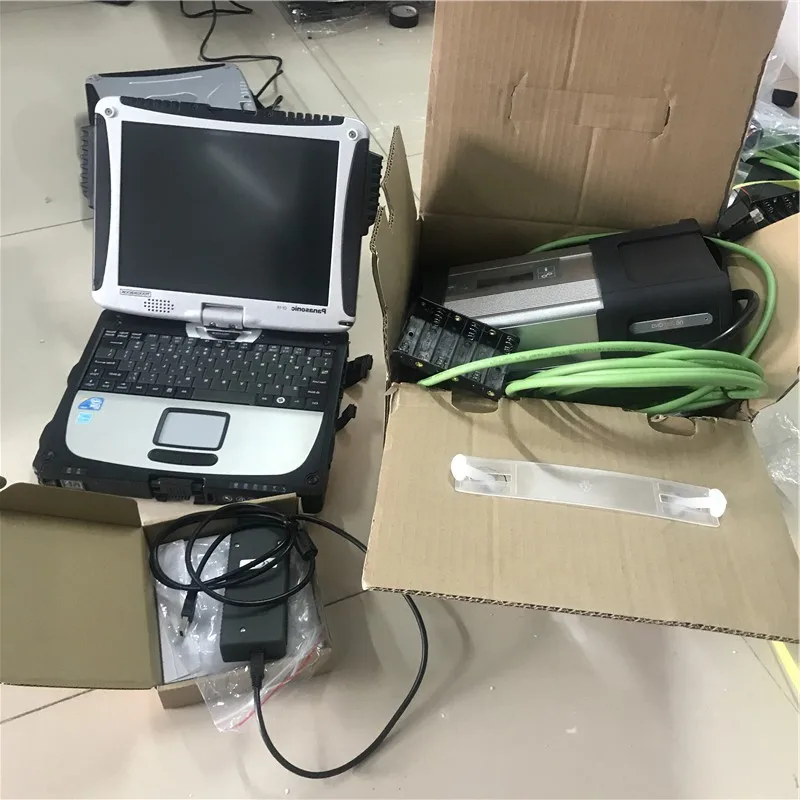 MB SD Connect Compact 5 Star C5 + новейшее программное обеспечение V2020.12 в планшете CF19 CF 19