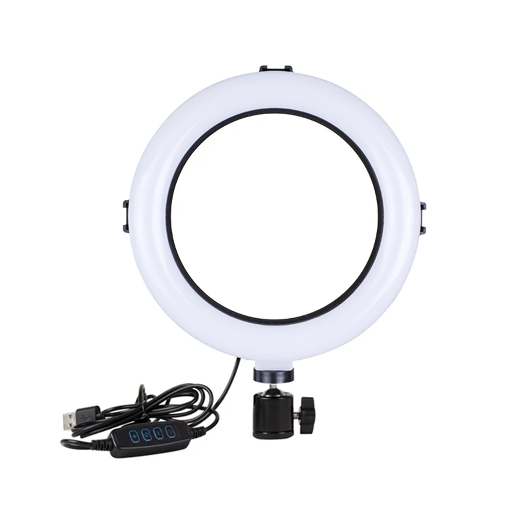 8-дюймовый светодиодный круглый кольцевой светильник для usb power video beauty lamp 15 Вт