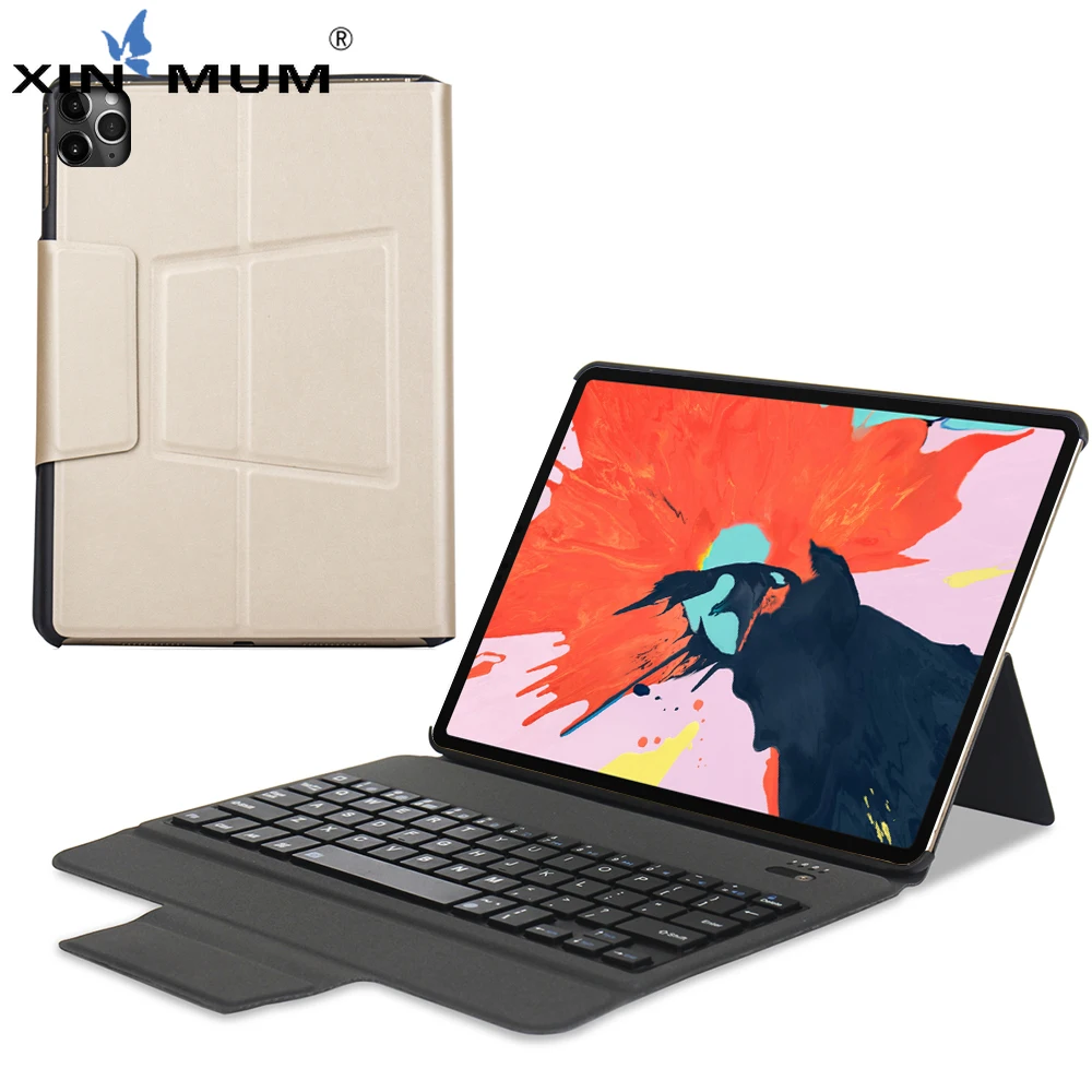 

Bluetooth Keyboard Case For iPad Pro 12.9" 2020 English Tablet Keyboard Leather Protector Cover for Apple iPad Pro 12.9 Shell