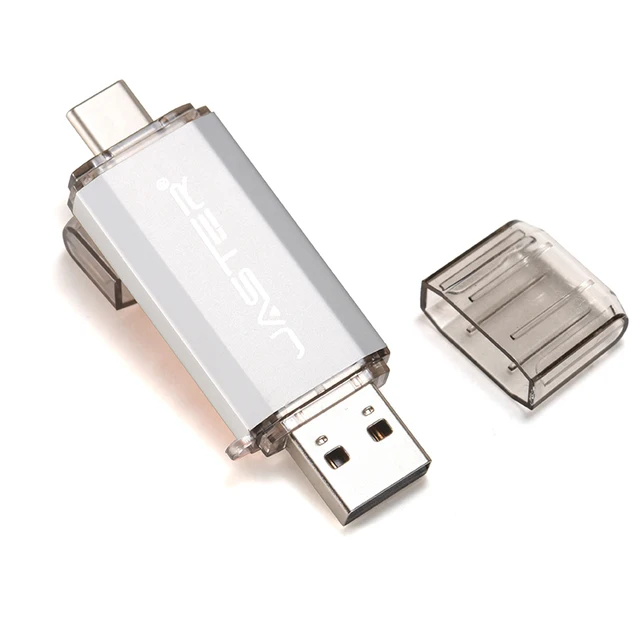 JASTER Super Mini TypeC 2. 0 USB flash drive Pen Drive high quality 4GB 8GB 16GB 32GB 64GB 128GB Pendrive for Type-C device White