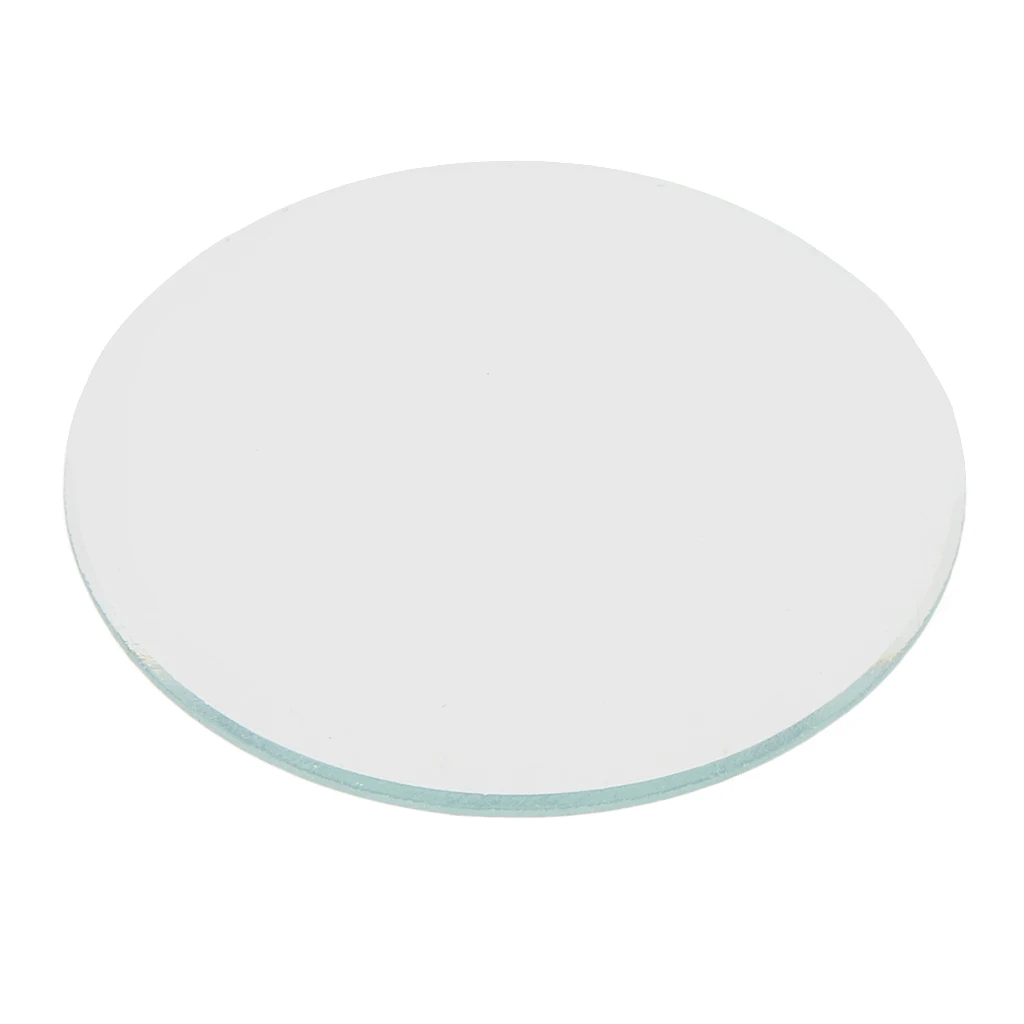 10pcs Replace 1mm Thick Flat Watch Crystal Mineral Glass 40.5-45mm Diameter