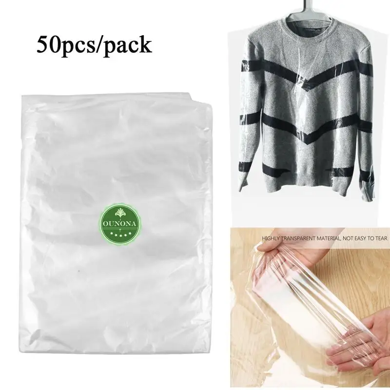 Plastic Clothes Dustproof Cover Plastic Cleaners Clothes Plastic