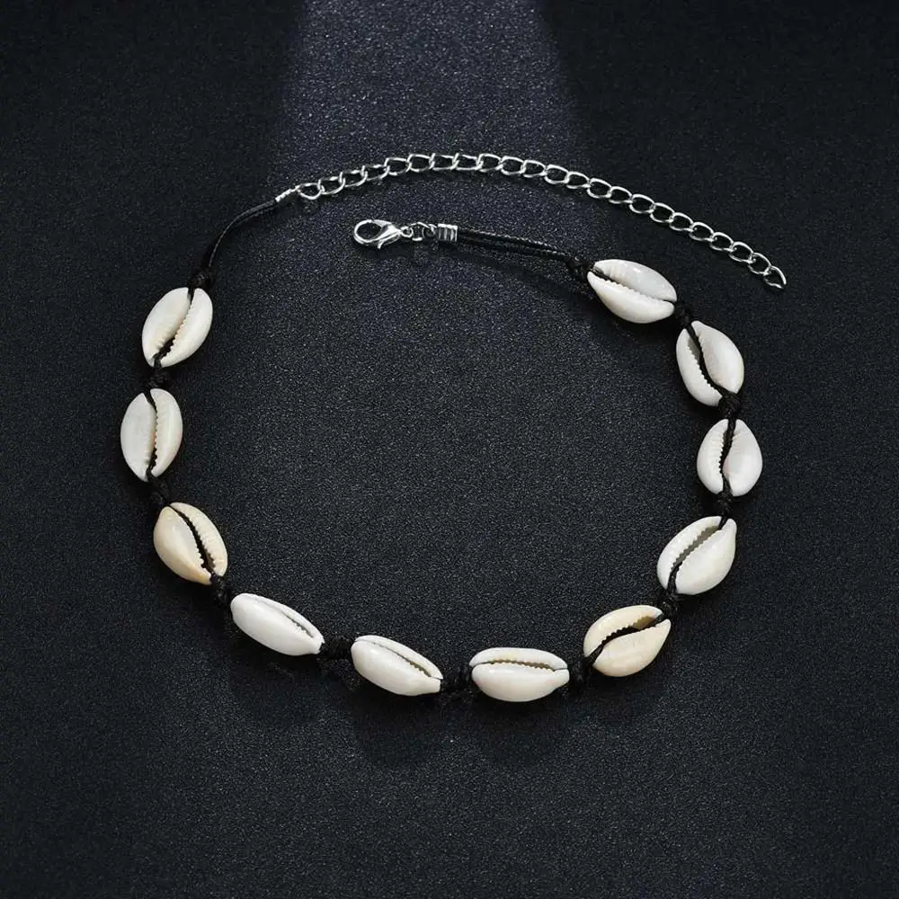 Ожерелье, Пляжное ожерелье с раковинами кулон в виде раковины, ювелирные изделия для женщин и девочек, здоровье
