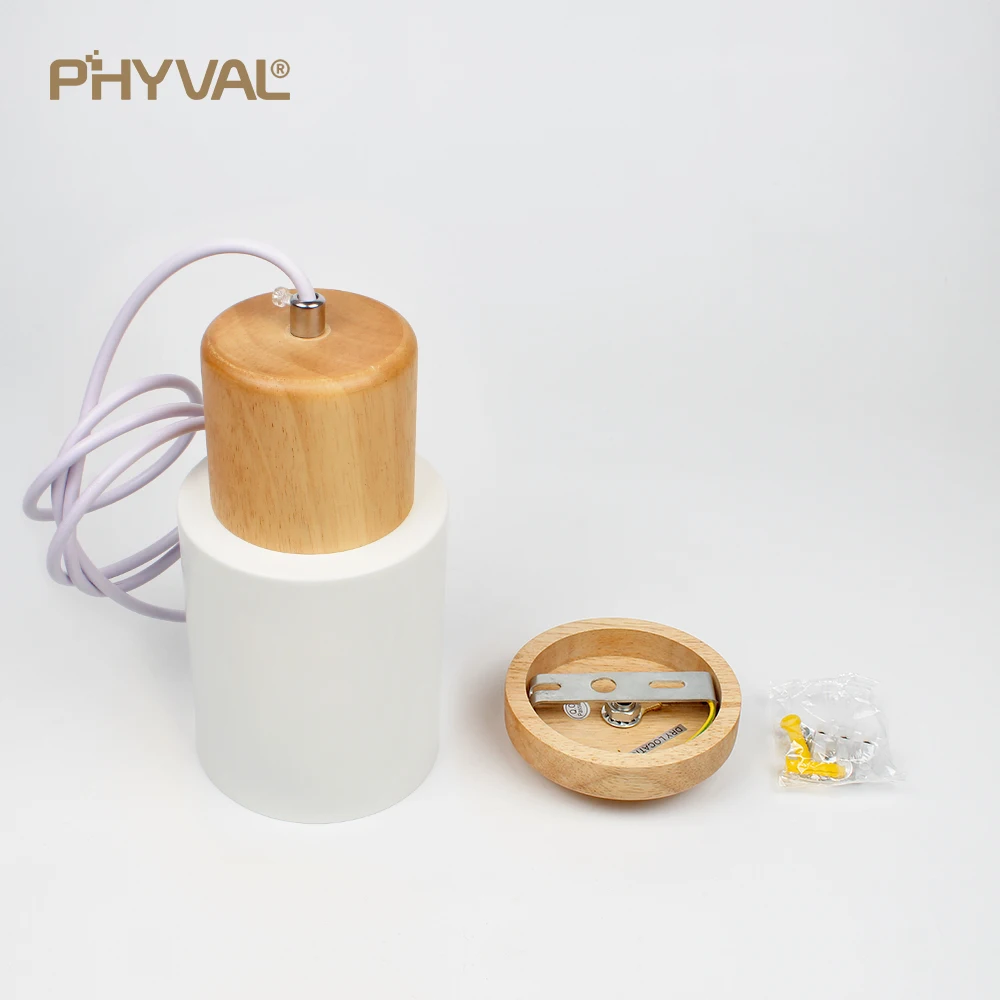 Современный подвесной светильник s в скандинавском стиле Деревянный лофт