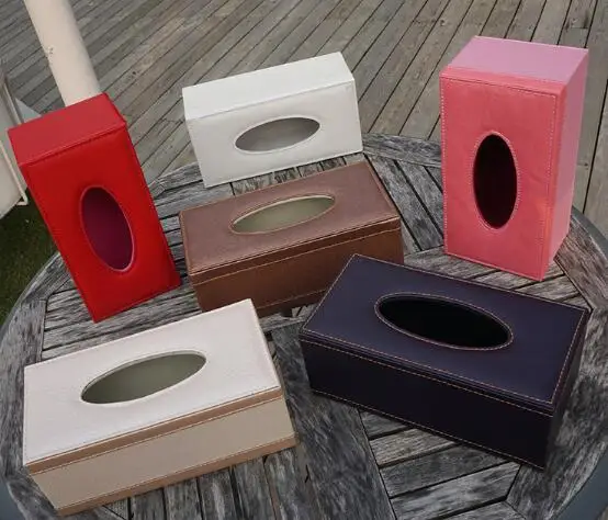 Кожаный Автомобильный подлокотник коробка для салфеток автоматический насос держатель кассеты съемные наклейки коробка для салфеток Органайзер Подходит для BMW