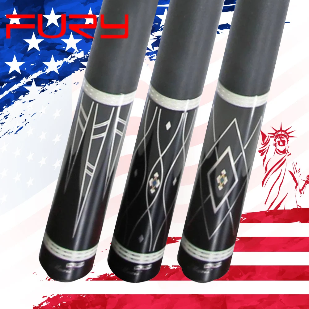 

FURY Official Store MS 1-3 Pool Cue 13mm Tiger Everest M Tip STE Half Professional 8 Teeths Joint Technologia Shaft Technology Label Series Ergonomic Billiard New 2019