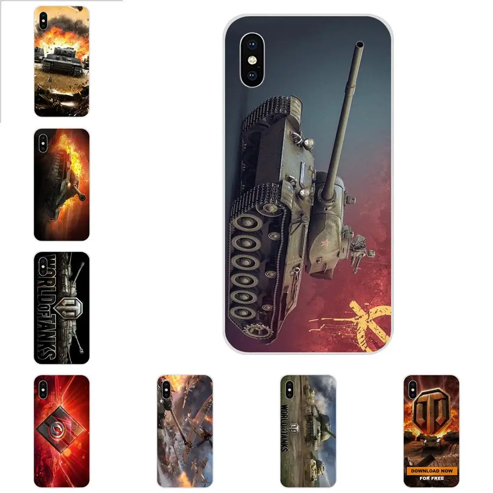 Мягкий узор для Xiaomi Redmi Mi 4 7A 9T K20 CC9 CC9e Note 7 9 Y3 SE Pro Prime Go Play Game World Of Tanks принт |