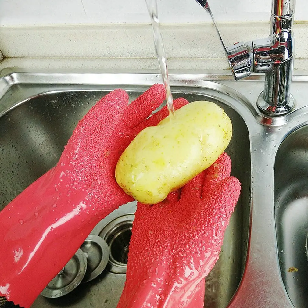 Пилинг перчатки, картофельные ямы, мотыги, пилинг, пилинг, Нескользящие перчатки