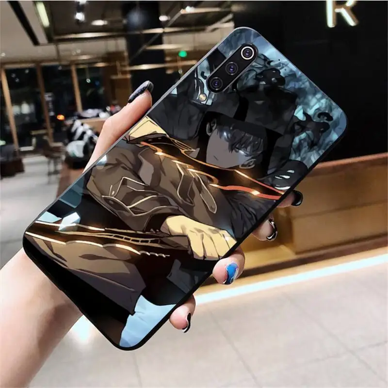 Anime Solo San Bằng Sung Jin Woo Sang Trọng Độc Đáo Điện Thoại Cover Dành Cho Huawei Honor 30 20 10 9 8 8x 8c v30 Lite Xem Pro huawei snorkeling case Cases For Huawei