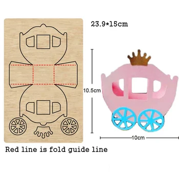 

diy Baby toy carriage cutting dies 2020 new die cut &wooden dies Suitable for common die cutting machines on the market