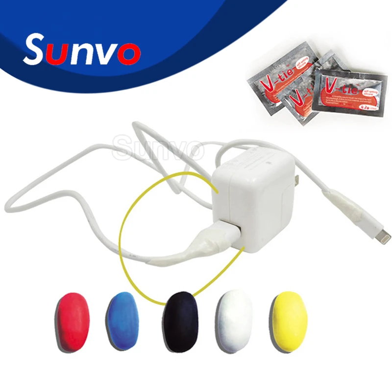 Sunvo Practical Moldable Glue Mud for Repairing Sticking Decoration Multifunctional Creative DIY Silicone Mud Shoes Care Tool