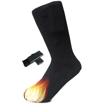 

women socks 2020 Battery-Powered Feet Warmer Heater Winter Warm Socks Comfortable Thermo-Socks skarpetki calcetines mujer