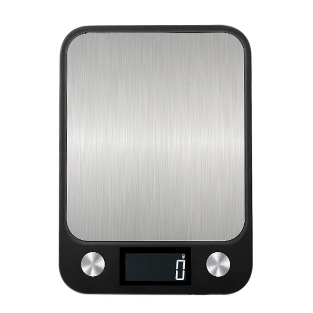 

Kitchen Digital Scale Flat Stainless Steel Scale Portable LED Electronic Scales Food Measuring Charging Mode Weigh Balance Sale