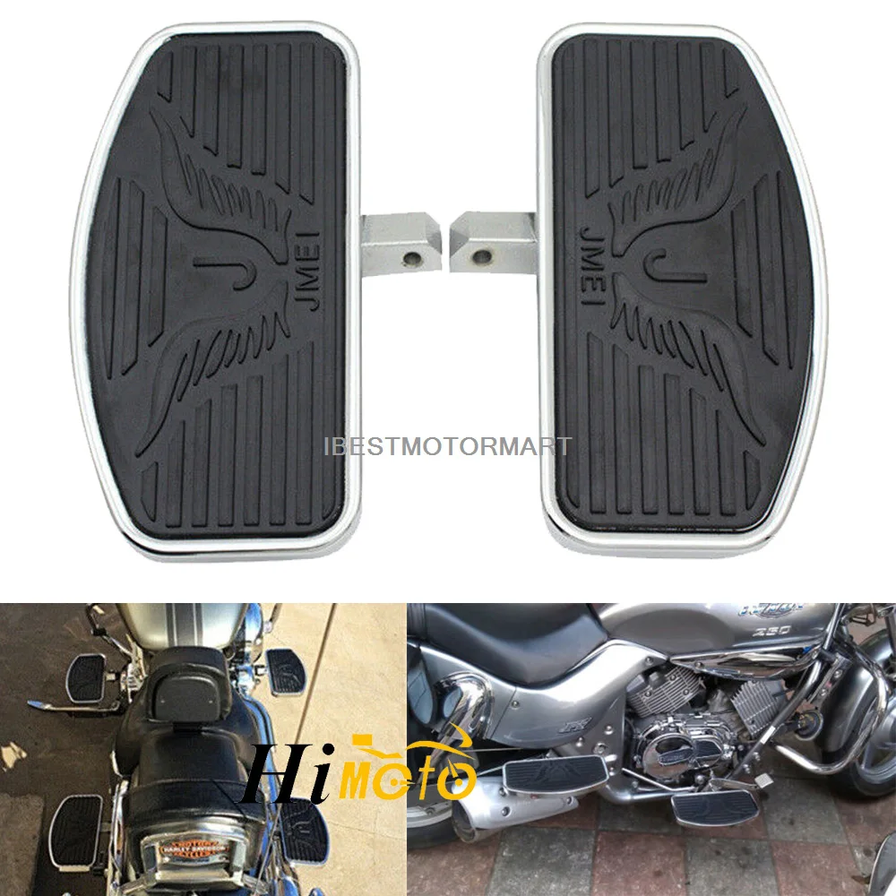 Rear Floorboard Footboard For Suzuki Intruder Volusia 400 800 VL400 VL800 Boulevard C50 Honda Shadow Steed 600 VLX400 | Автомобили и