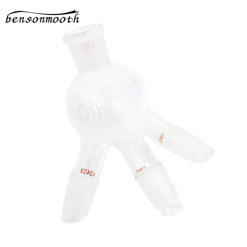 Новые стеклянные аксессуары для дистилляции с короткой дорожкой приемник коровы