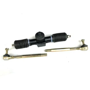 

Refit Four-wheel Electric Kart Steering Gear Tie Rod Ball End Fitting 32CM Aluminum Steering Engine 1.45laps