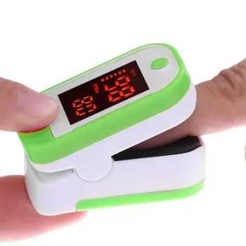 

1PC Random color Oximeter Finger Pulse Oxymeter Digital Oxygen Meter Clip Spo2 Pr Sensor Oled Display Fingertip Pulse Oximeter