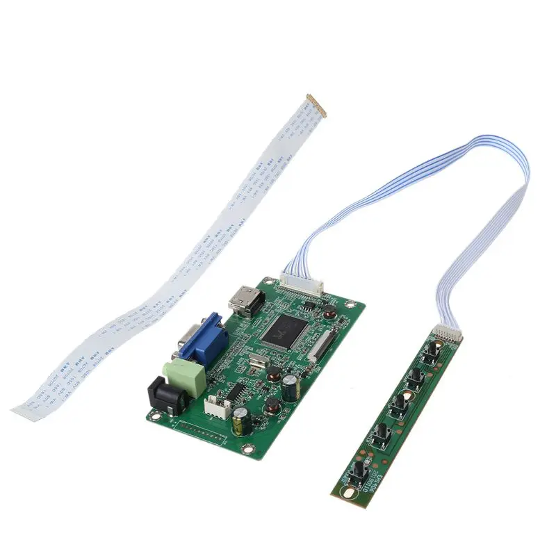 Плата контроллера HdMI VGA для ЖК-видео экран 11 6 дюйма 13 3 14 дюймов 15 17 1920 N116HSE LTN133HL01