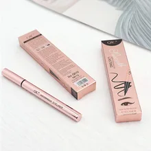 Быстросохнущие подводка для глаз стойкая устойчивый к пятнам Водонепроницаемый впитывает пот и жидкая подводка для глаз, макияж