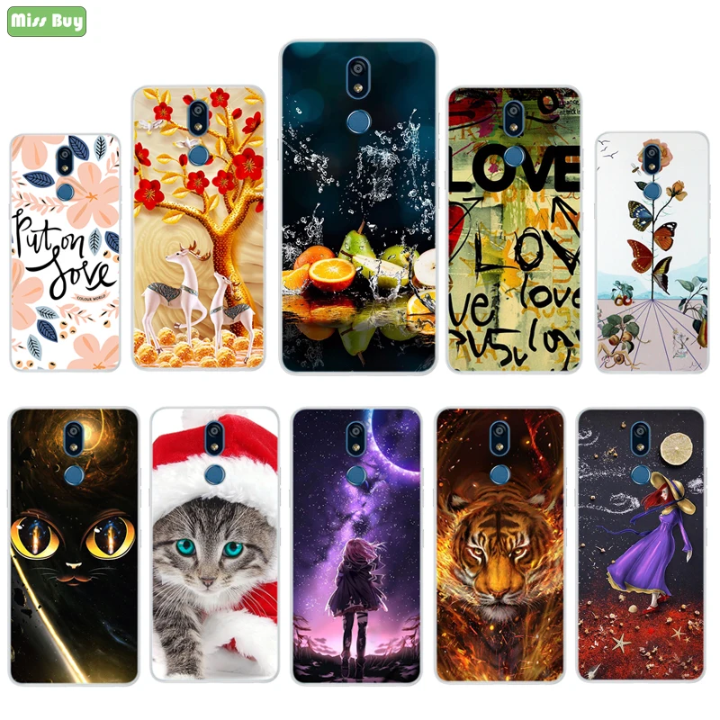 Full Protection Soft Silicone Phone Case For LG K40 V20 V30 K11 G4 G5 Q6 Back Cover in Fitted K8 K10 Stylus 2 3 |