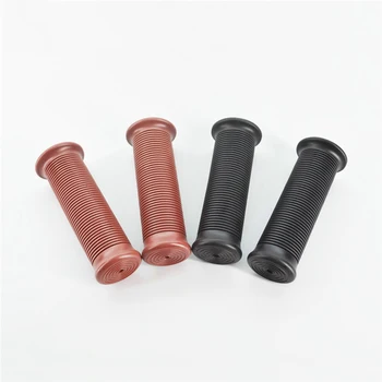 

Universal Handle Bar Retro 7/8" Motorcycle Handle Grips Rubber handlebar GRIPS 6 Color