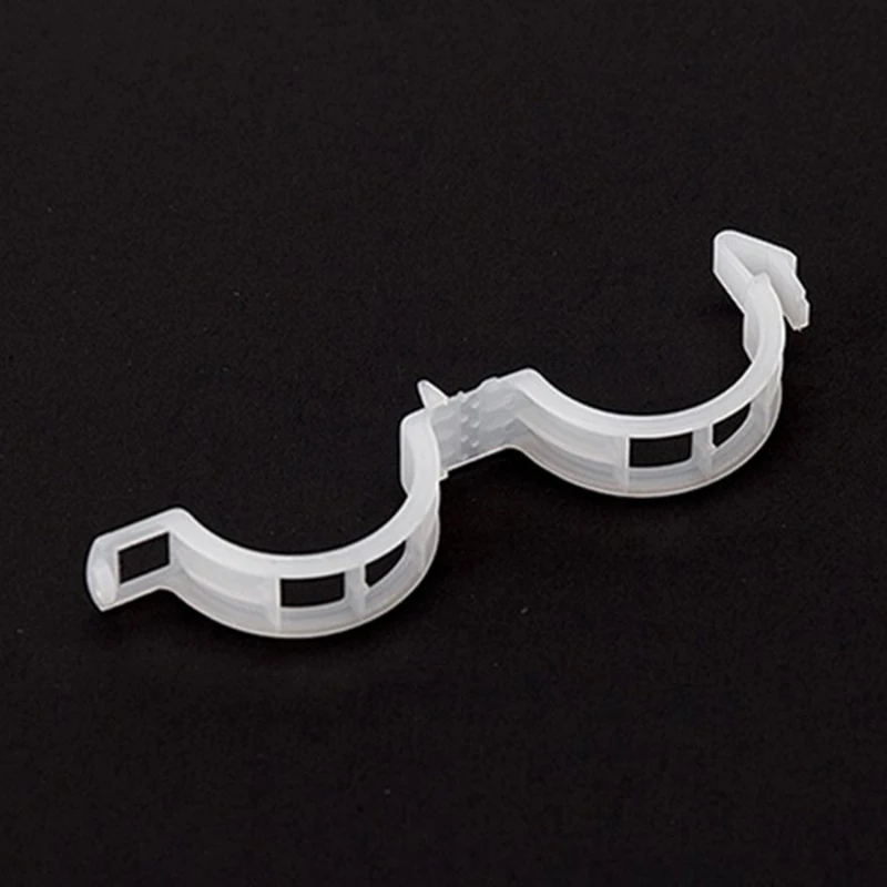 Plastic Plant Clips 50pcs Tomato Holder Applicator Vegetable Melon Plant Buckle Plant Clip Plastic Tie Folder Flexibility Not Hurting Seedlings