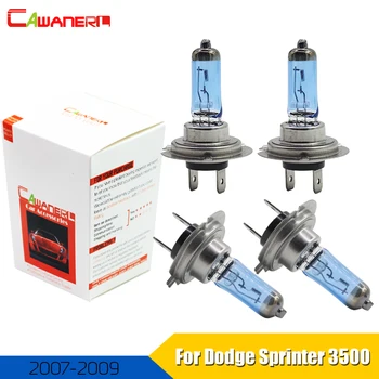 

Cawanerl For Dodge Sprinter 3500 2007-2009 H7 100W Halogen Light Bulb 4300K 12V Car Headlight High Low Beam 2 Pair
