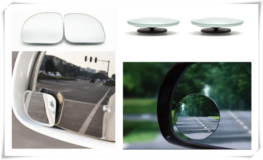 Auto parts small round mirror car rearview blind spot wide-angle lens for Mercedes Benz AMG GT GLC GLE GLS R Class ML | Автомобили и