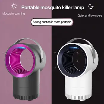 

Outdoor Portable UVA Mosquito Killer Light Catalyst Mosquito Killer Black Lamp Intelligent USB Plug-in Mosquito Catching Lamp