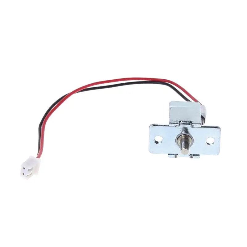 

DC 12V 0.5A Mini Electric Magnetic Cabinet Bolt Push-Pull Lock Release Assembly Solenoid Access Control
