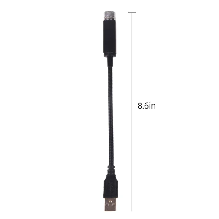 Автомобильный USB звездный потолочный светильник, светильник на крышу, романтичный Ночной светильник, украшение атмосферы OE88