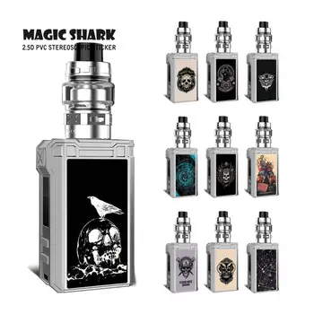 

Magic Shark Skull Mario 2.5D Stereo Waterproof PVC No Fade Film Case Cover Skin Sticker for Voopoo Alpha Zip