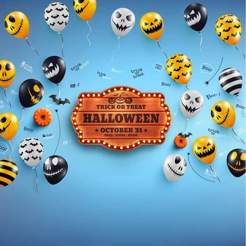 

For memories Halloween Backdrops For Photography Grimace Balloon Photography Backgrounds Photocall Photo Studio