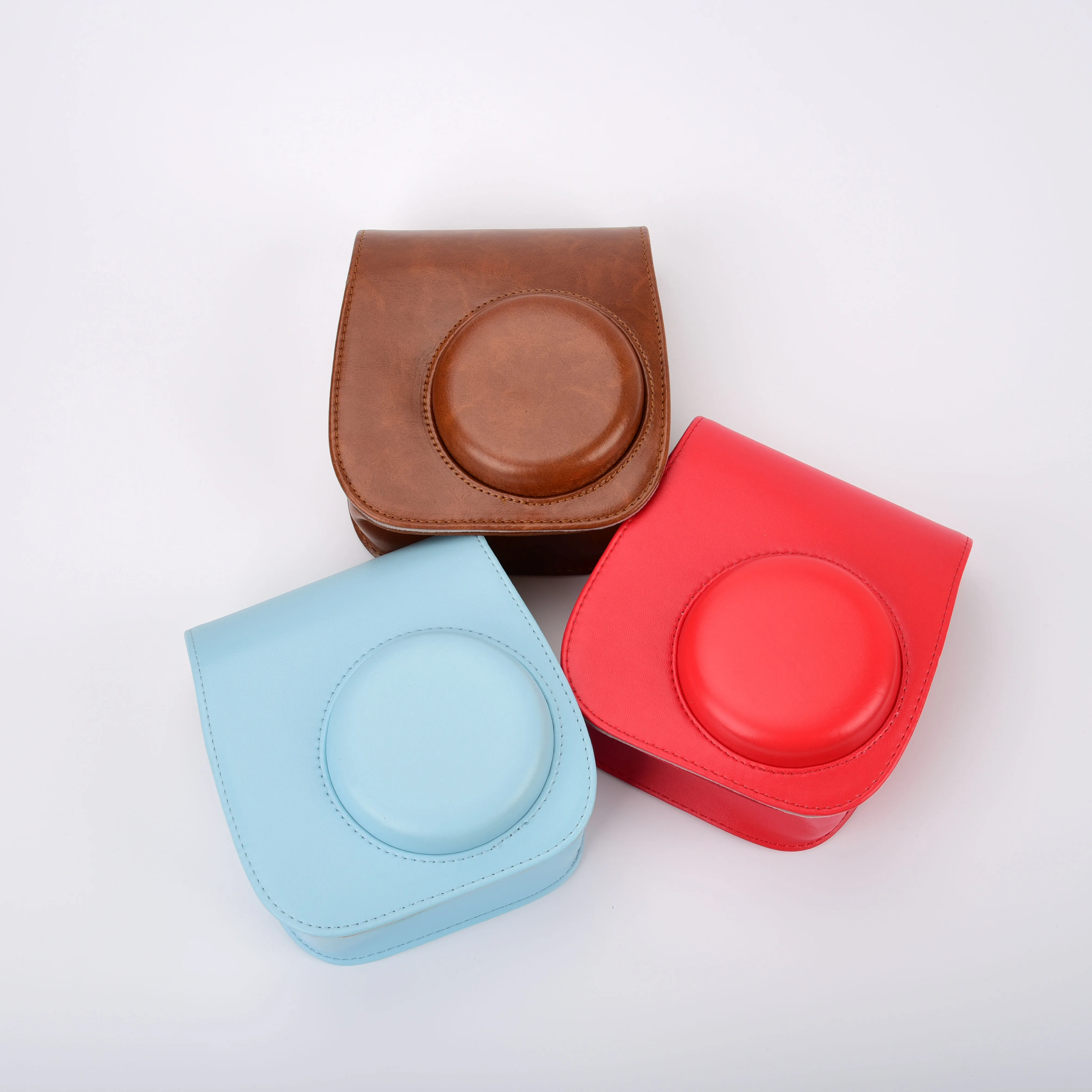 

for Fujifilm Instax Mini 8 8+ 9 Camera Accessories Flowers PU Leather Instant Camera Shoulder Bag Protector Cover Case Pouch