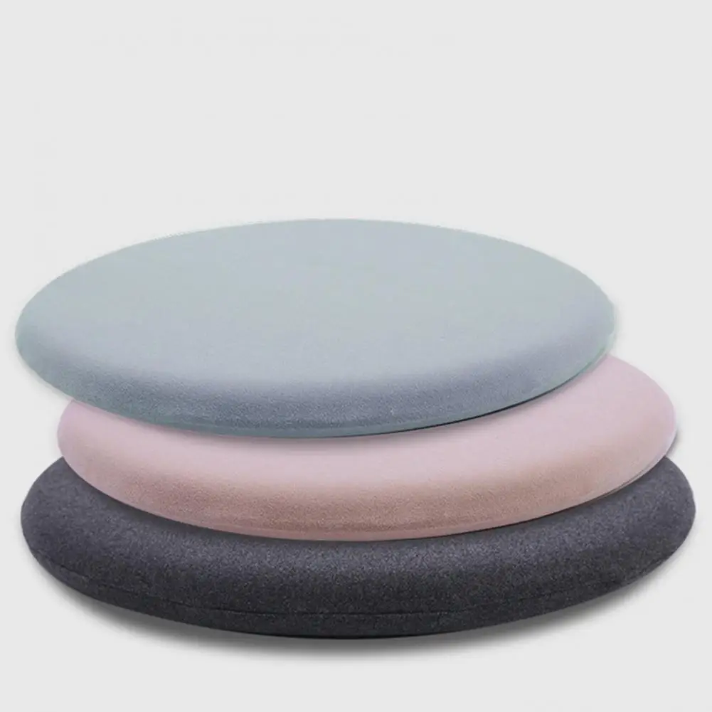 Sitting Cushion Comfortable Modern Style Thickened Round Seat Handmade Floor Pouf for Porch 2