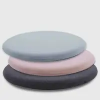Sitting Cushion Comfortable Modern Style Thickened Round Seat Handmade Floor Pouf for Porch 2