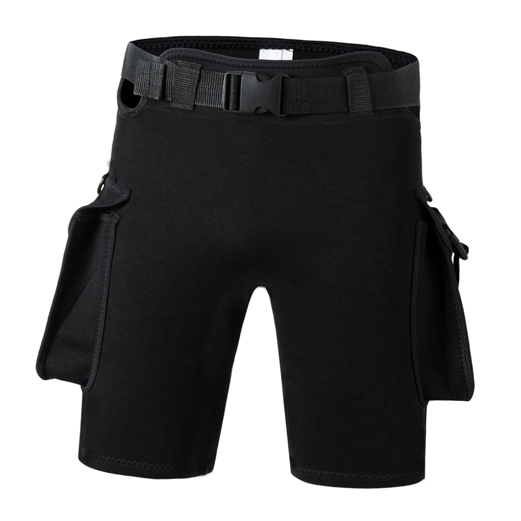 Дышащий гидрокостюм шорты для подводного плавания супер стрейч SurfingTrousers с быстросъемной пряжкой ремня для водных видов спорта