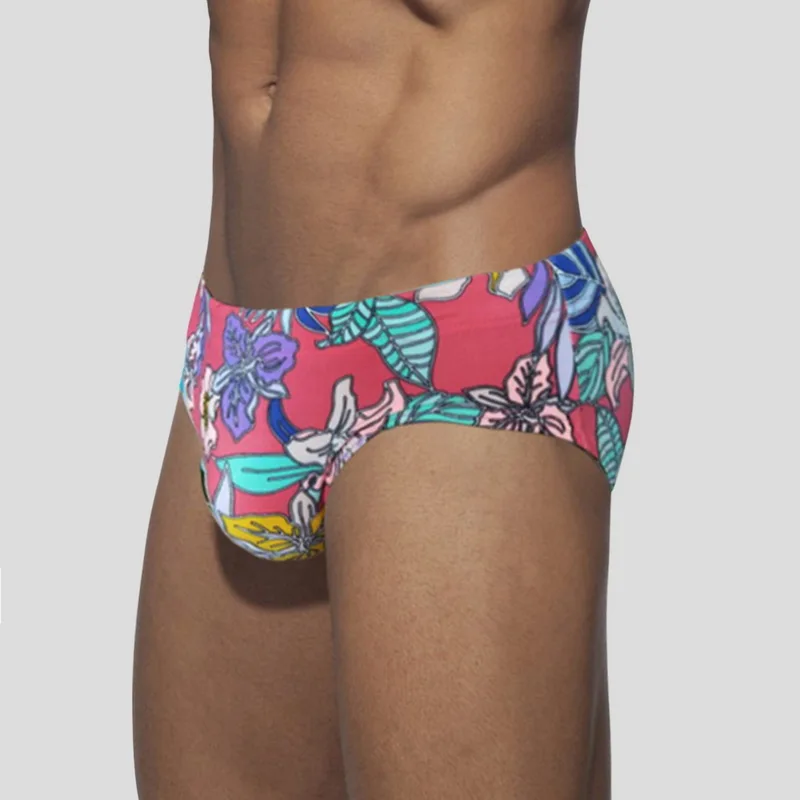 SHUJIN-ropa interior de baño para hombre, bañadores, bóxer, ropa de playa Sexy, pantalones cortos de alta calidad, 2021
