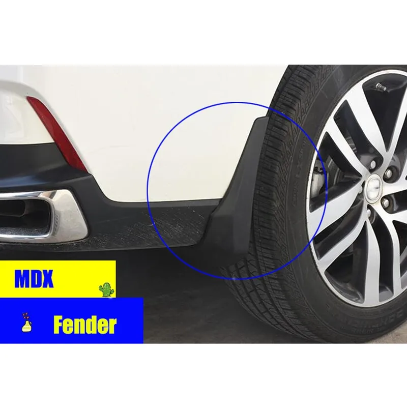 Для Acura MDX 2013- Брызговики автомобильные Брызговики передние задние брызговики авто аксессуары защита крыло fla