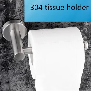 

Kitchen Roll Paper Accessory Wall Mount Toilet Paper Holder Stainless Steel Bathroom tissue towel accessories rack holders