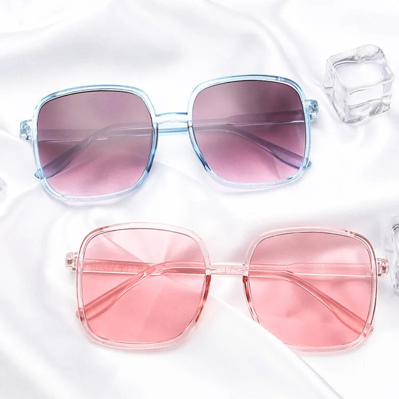 

Plastic Vintage Square Women Sunglasses Brand Designer For Men Gradient Sun Glasses Female Eyewear UV400