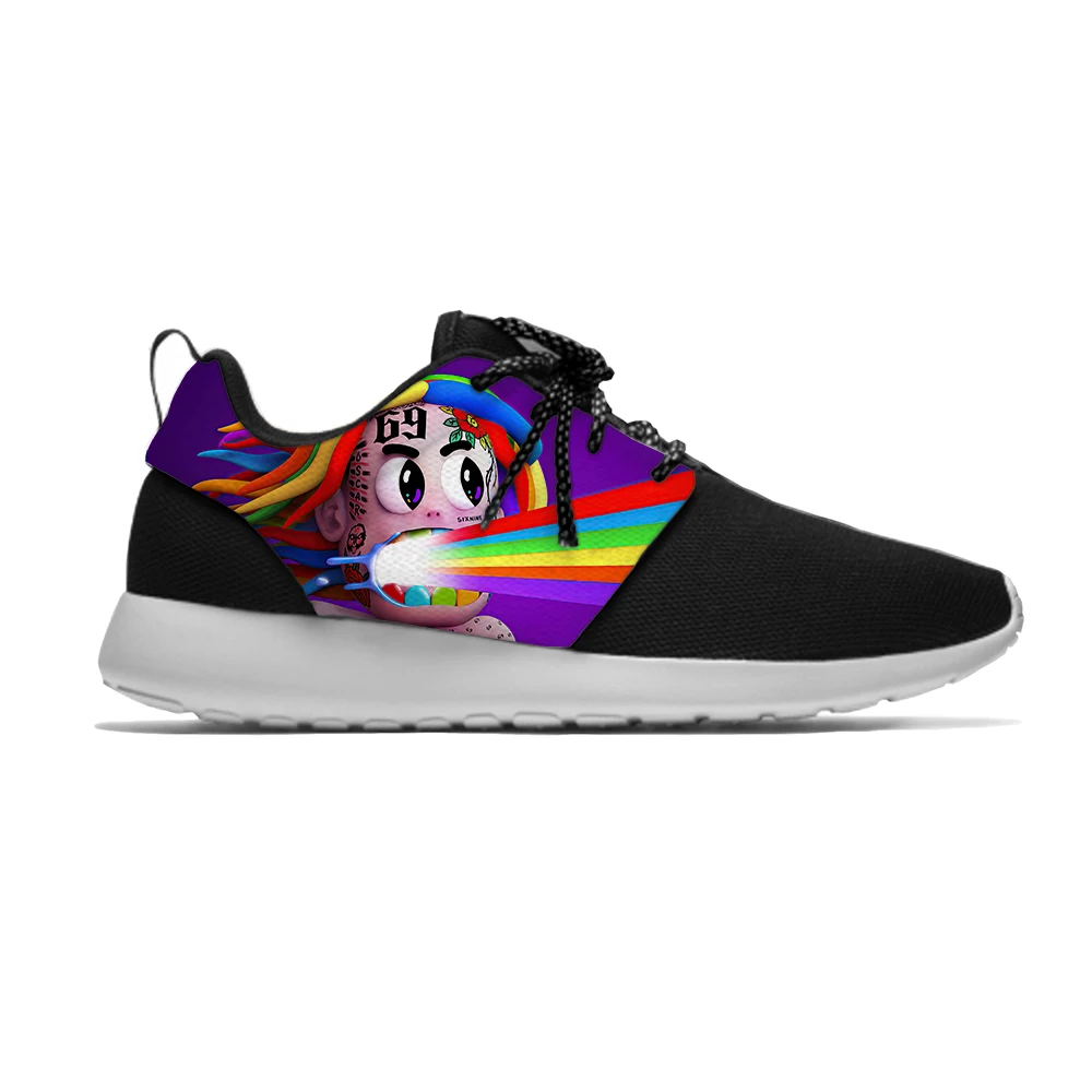 Zapatillas deportivas 6IX9INE para hombre mujer, calzado deportivo para correr, ligero, transpirable, con estampado 3D| | - AliExpress