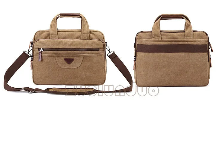 Ретро мужской брезентовый портфель, многофункциональные деловые сумки, большая качественная винтажная сумка на плечо, брендовая деловая мужская сумка