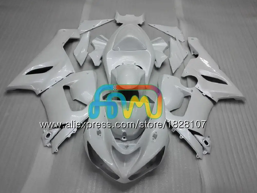 No. 13 Pearl White Тюнинг-пакет для KAWASAKI черный белый ZX 6R 600CC 6 R ZX636 ZX-636 600 CC ZX-6R 11BS. 24 ZX600 ZX 636 ZX6R 05 06 2005 2006 обтекатели - Цвет: No. 13 Pearl White
