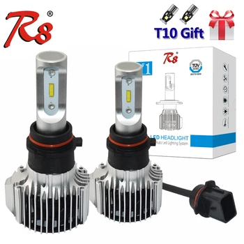 

R8 Car 2Pcs P13W PSX26W SH23W LED Fog Light Auto DRL High Power 72W 8000LM 6000K White Plug and Play