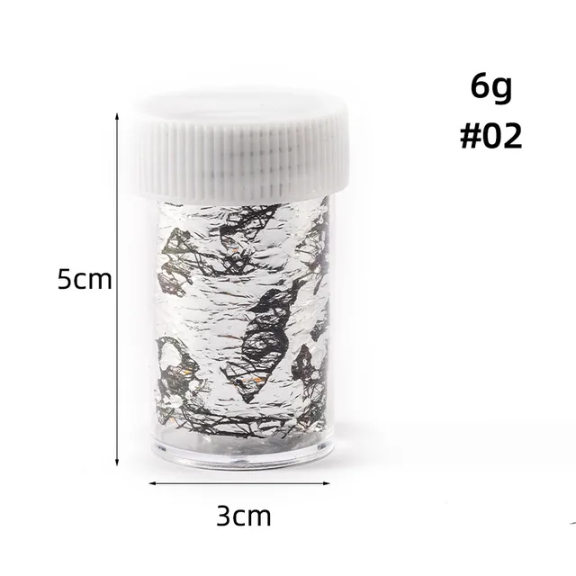 Nail Decoration Style Japanese Nail Gold Foil Net Star Paper Japanese Manicure Gold Leaf Fragment Manicure Charm Jewelry XKZ-19-02